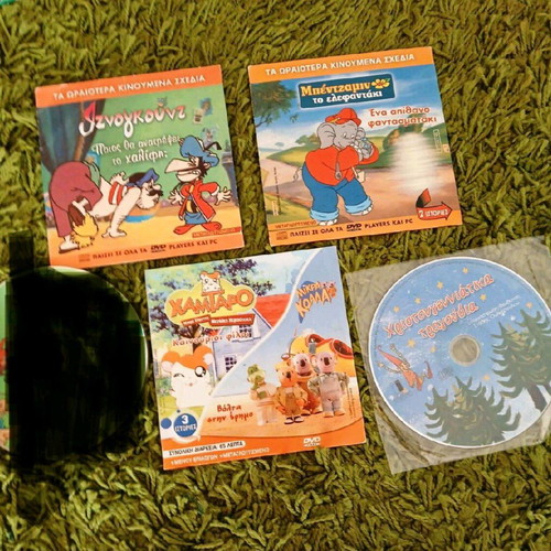 Children's DVDs dubbed like new, variety of 11 titles