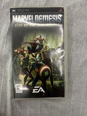 Marvel Nemesis PSP game like new, action