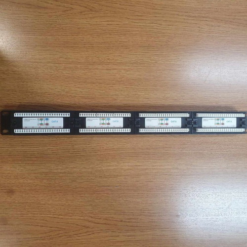 Patch Panel CAT6 UTP 24 ports 1U like new