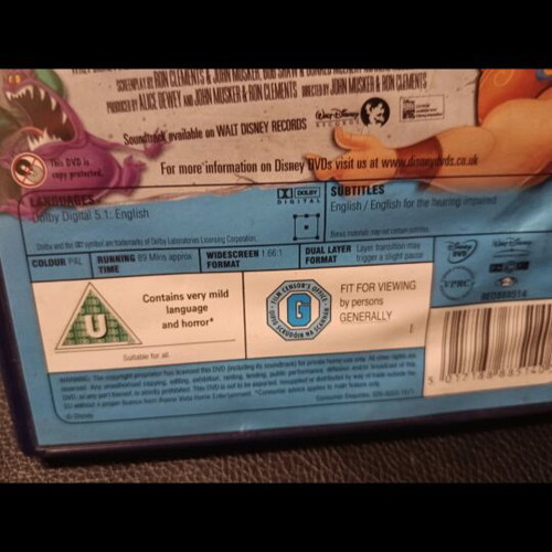Walt Disney Classics Hercules DVD, κινούμενο σχέδιο