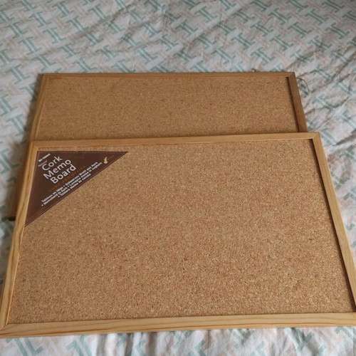Cork boards new, set of 2 pieces 40x60
