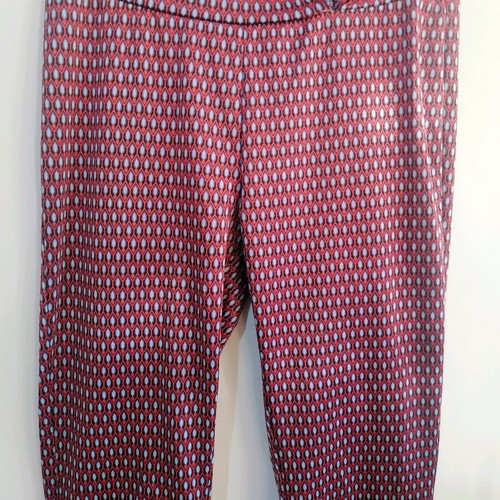 Sinsay elastic pants with pattern, like new, multicolor, size XL