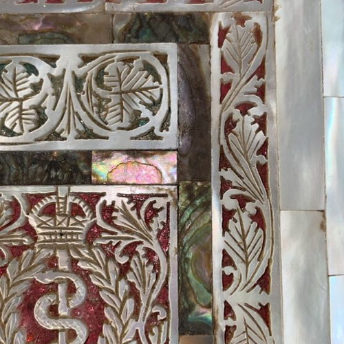 Maple cover with Royal Navy Medical emblem like new