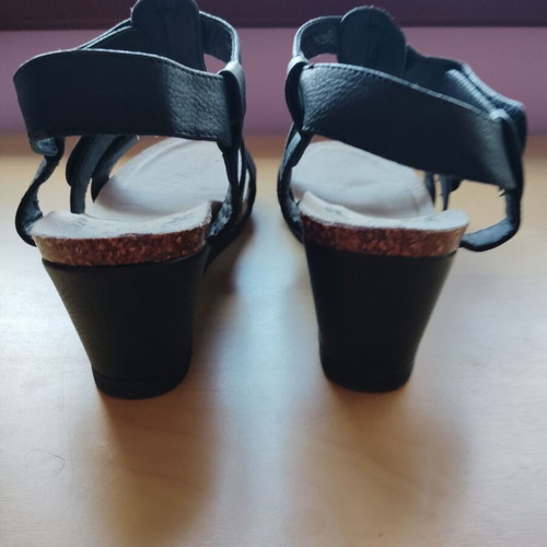 Women's sandals new, size 42, dark gray