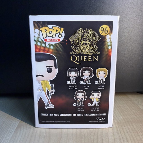 Funko Pop Freddie Mercury 96 mint condition