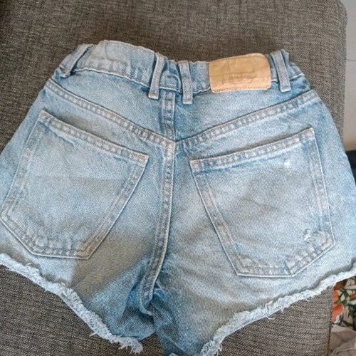 Zara denim shorts for girls 11-12 years like new