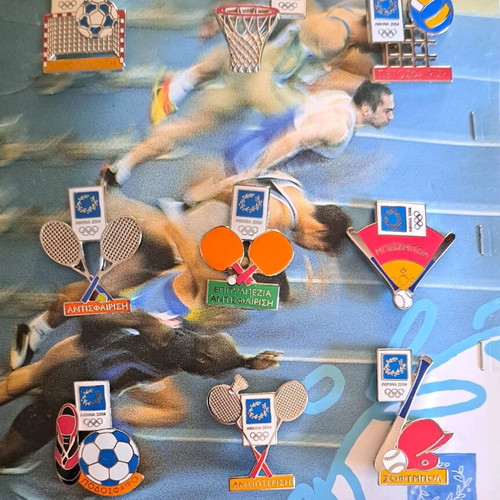 Athens 2004 Olympic Games pins new, sports series set of 28