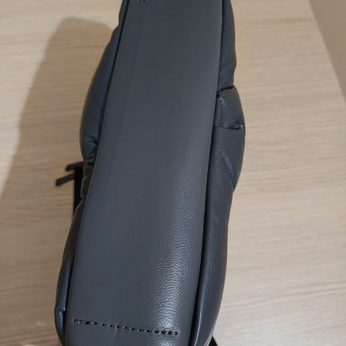 Crossbody bag, gray, 29×23×6.5 cm