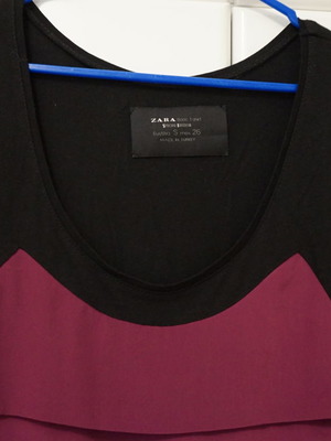 Zara μπλούζα small σαν καινούργιο με άνετη φόρμα