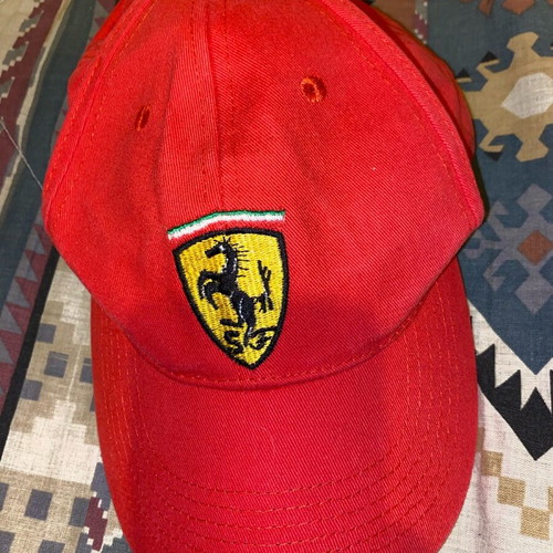 Ferrari hat red like new
