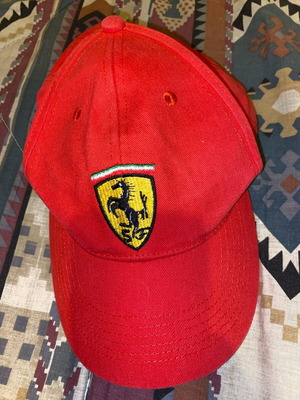 Ferrari hat red like new