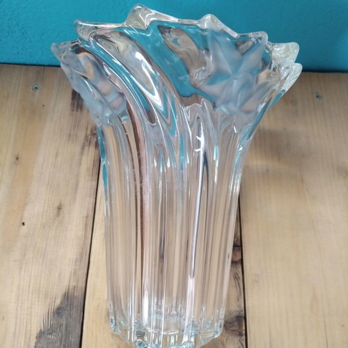 Crystal vase used, Germany
