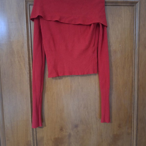 Women's blouse red, one size, very soft, new