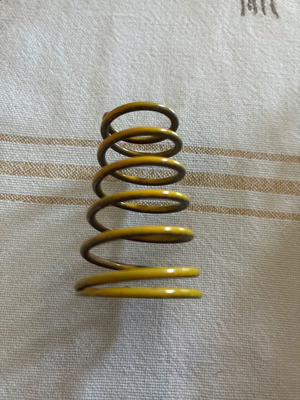 Forge Motorsport Wastegate spring, yellow, 1.1-1.3 bar