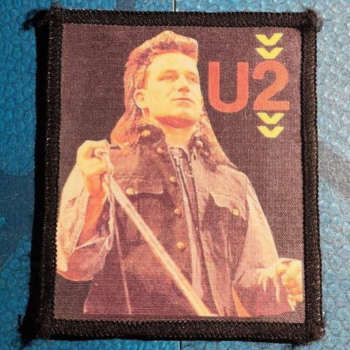 Vintage patches of legendary U2 like new, pack of 6 pieces