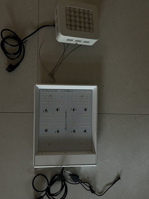 MarsHydro TS600 Full Spectrum 100W And Asterix Blurple Magenta 150W Plant Grow Lights Like New