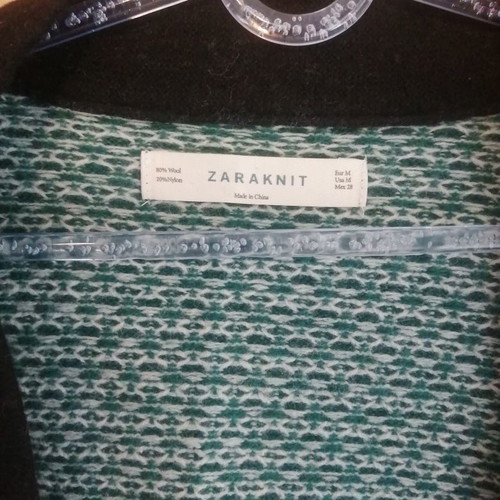 Ζακέτα Zara μέγεθος Medium πράσινη καινούργια