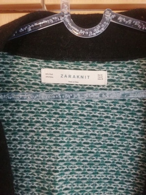 Ζακέτα Zara μέγεθος Medium πράσινη καινούργια