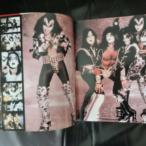 KISS Live! Book like new with poster