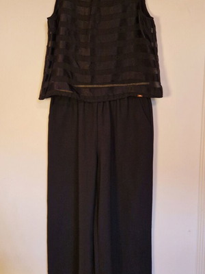 Ovs black one-piece jumpsuit new, size S