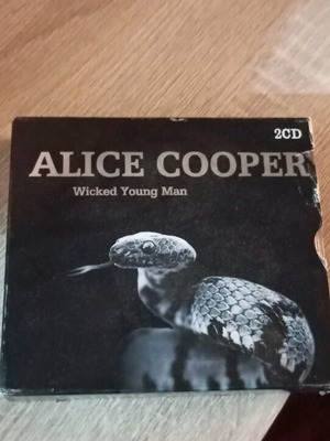 Alice Cooper double CD case used, rock