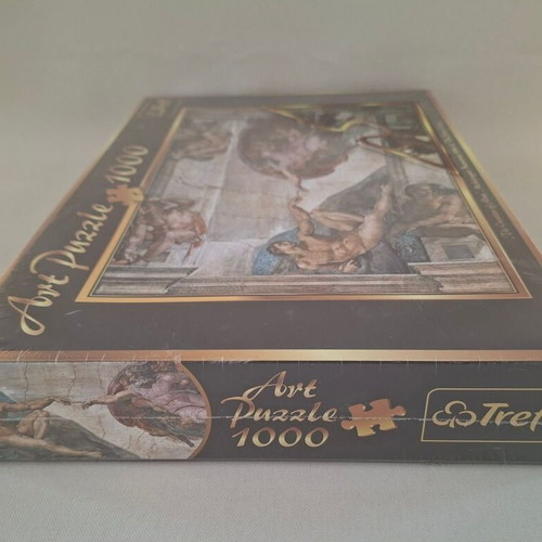 Trefl Art Puzzle 1000 The Creation of Adam sealed