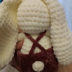 Handmade knitted amigurumi bunny new