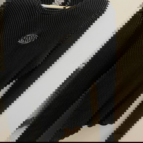 Reclaimed Vintage плетен топ нов, черен, размер XXS/XS