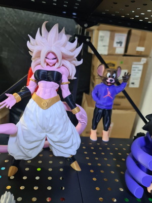 Android 21 Majin Form 3D εκτυπωμένη φιγούρα καινούργια