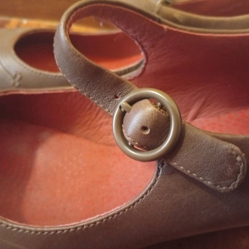 Camper pumps like new, brown, size 39.5
