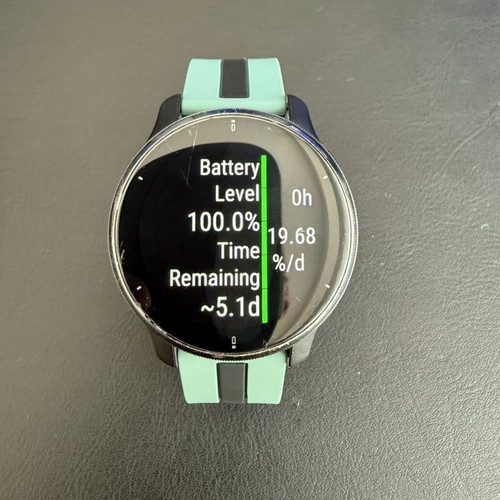 Garmin Venu 2 Plus smartwatch used, includes charger and new strap