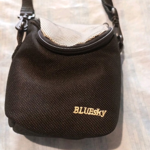 BlueSky camera carrying bag like new, black with gray detail