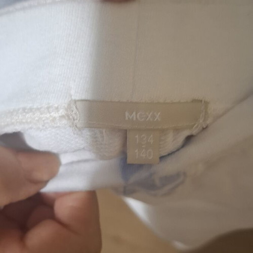 Mexx girls' shorts like new, white and blue, sizes 134-140 cm