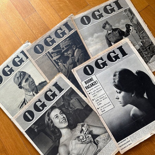 Magazines used 17 from World War II era, Italian and German