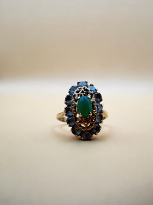 Vintage ring 14 carat used