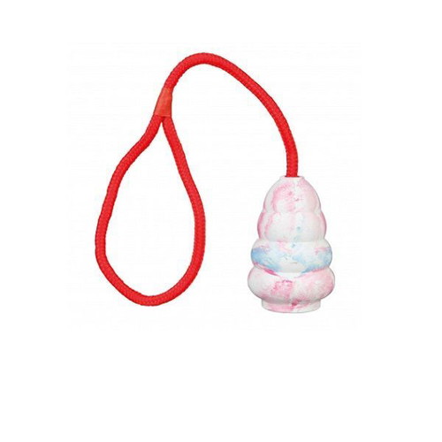 Trixie jumper toy natural rubber on rope new