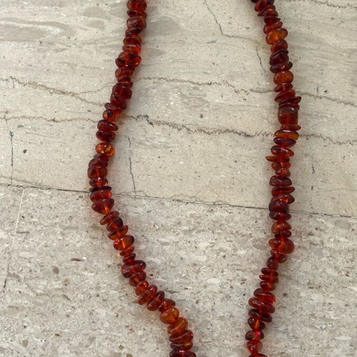 Amber Baltic necklace 32cm like new, authentic from Russia
