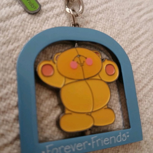 Forever Friends vintage keychain new, multicolor
