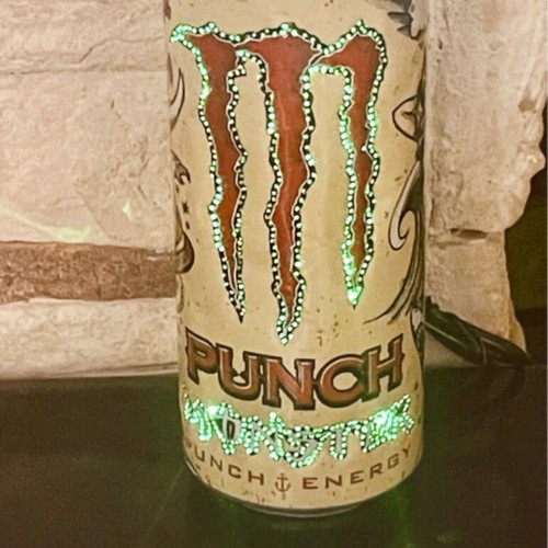Monster LED lamp with IR remote and color change