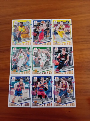 9 Legend of euroleague panini donruss collection 23-24!!!