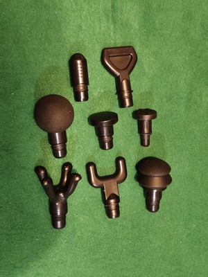 Set of 8 Replacement Massage Gun Attachments, new