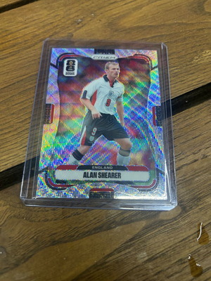 2026 Prizm FIFA World Cup Silver Wave Prizm #117 Alan Shearer card new