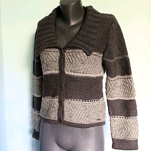 Signal wool cardigan like new, multicolor, alpaca blend