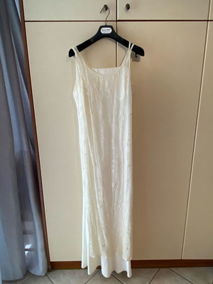 Λευκό φόρεμα νυφικό Makis Tselios fashion σαν καινούργιο
