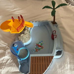 Playmobil pool used without slide