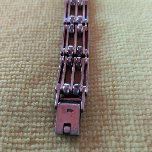 Loisir silver 925 wristwatch, vintage style bracelet, women's