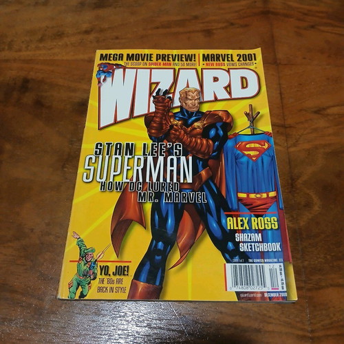 Wizard magazines used, pack of 9 issues with Jim Lee special