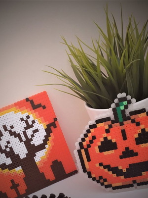 Σετ 2 Χειροποίητα Διακοσμητικά Halloween νέα