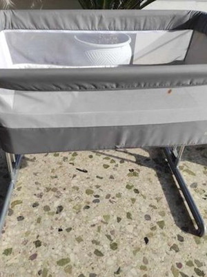 Λίκνο Safety μεταχειρισμένο με πλαϊνό άνοιγμα και ρυθμιζόμενο ύψος