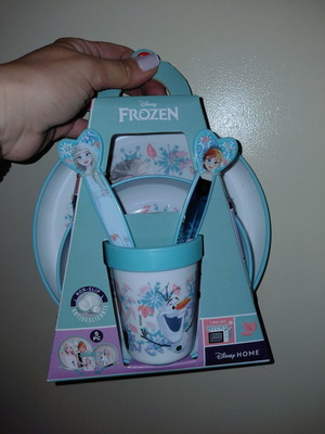 Stor Disney Frozen Kids Dinner Set 5 Pieces New